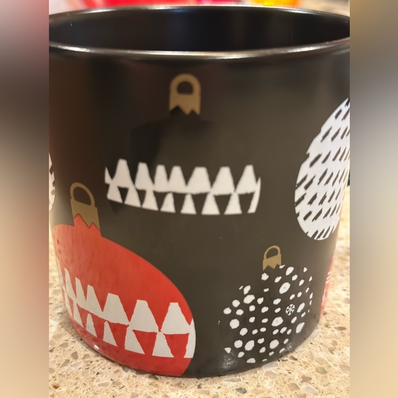 Starbucks Coffee Co. Christmas Ornament Black, Red, White 14 Oz. Cup Mug ~ 2016 - Picture 9 of 15